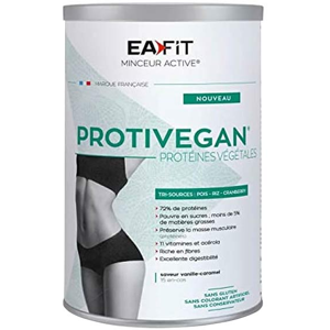 Eafit Protivegan Goût Vanille Caramel 450g - Publicité