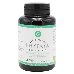 Phytaya Minceur Thé Vert Bio 200 gélules - Publicité