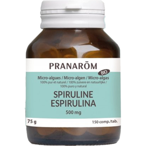 Pranarom Micro-Algues Spiruline Bio 150 comprimés - Publicité