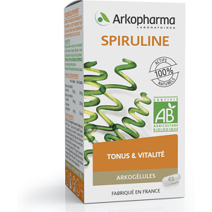 Arkopharma Arkogelules Spiruline Bio 45 gelules