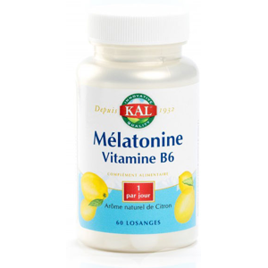 Kal Mélatonine + Vitamine B6 60 comprimés - Publicité