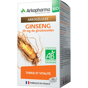 Arkopharma Arkogelules Ginseng Bio 45 gelules