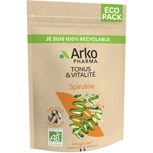 Arkopharma Arkogélules Spiruline Bio 270 gélules - Publicité