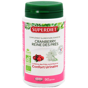 Superdiet Cranberry Reine des Pres Bio 90 gelules