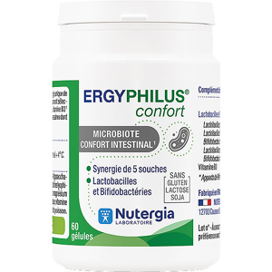 Nutergia Ergyphilus Confort Probiotiques 60 gelules