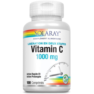 Solaray Vitamine C 1000mg 100 comprimes