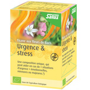 Salus Tisane Fleurs de Bach Urgence & Stress 15 sachets - Publicité