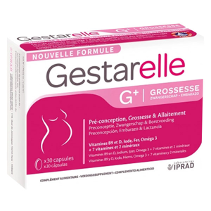 Gestarelle G+ Pre-Conception Grossesse Allaitement 30 capsules