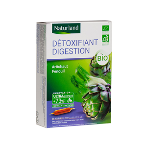 Naturland Detoxifiant Digestion Bio 20 ampoules