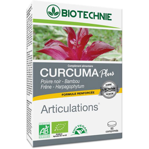 Biotechnie Curcuma Plus Articulations Bio 60 comprimes