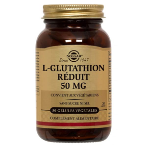Solgar L-Glutathion 50mg 30 gelules vegetales
