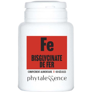 Phytalessence Bisglycinate de Fer 60 gélules - Publicité