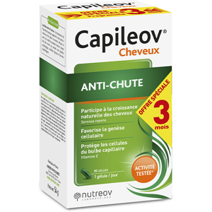 Nutreov Physcience Capileov Cheveux Anti-Chute 90 gelules