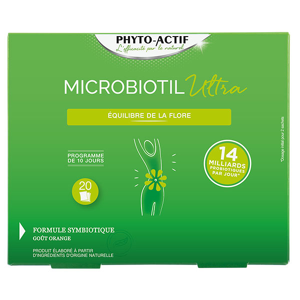 Probiotiques Microbiotil Ultra 20 sachets