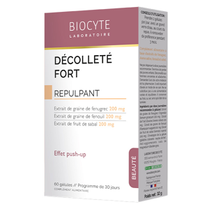 Biocyte Décolleté Fort 60 gélules - Publicité
