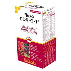 Nutrigée Fluxa Confort 60 comprimés - Publicité