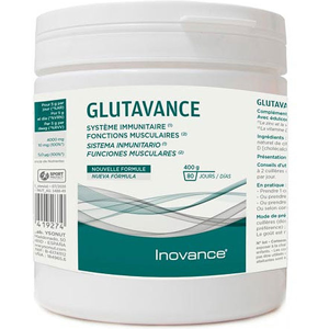 Inovance Glutavance 400g - Publicité