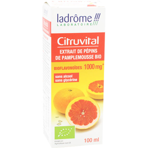 Ladrôme Citruvital Extrait de Pépins de Pamplemousse Bio 100ml - Publicité