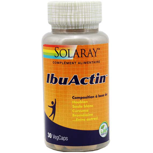 Solaray IbuActin Jour 30 capsules vegetales