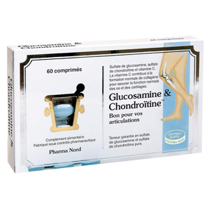 Pharma Nord Glucosamine et Chondroitine 60 comprimes