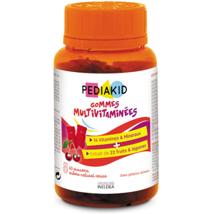 Pediakid Gommes Multivitaminees Arôme Cerise 60 unites