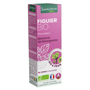 Santarome Bio - Bourgeon Figuier Bio - Gemmotherapie - Flacon de 30ml