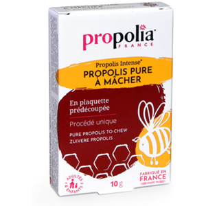 Propolia Propolis Intense Propolis Pure à Mâcher Pré-Découpée 10g - Publicité