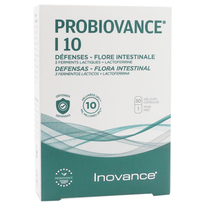 Inovance Probiovance l 10 Probiotiques 30 gelules