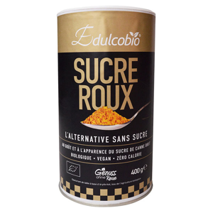 Edulcobio No Sugar Sugar Edulcorant Sucre Roux Bio 400g