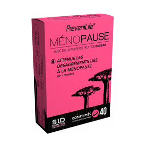 SID Nutrition Prevent Life Menopause 40 comprimes