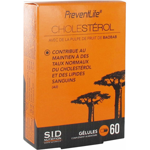 SID Nutrition Prevent Life Cholesterol 60 gelules