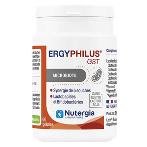 Nutergia Ergyphilus GST Probiotiques 60 gelules