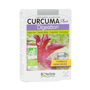 Biotechnie Curcuma Plus Digestion Bio 60 comprimes