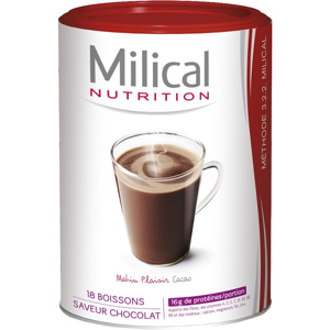 Milical Hyperproteinee Boisson Saveur Chocolat Format Eco 18 Boissons