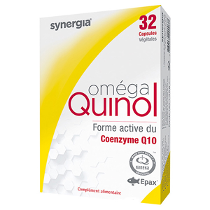 Synergia Omega Quinol 32 capsules