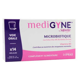 Saforelle Gynecologique Medigyne Microbiotique Voie Orale 14 gelules