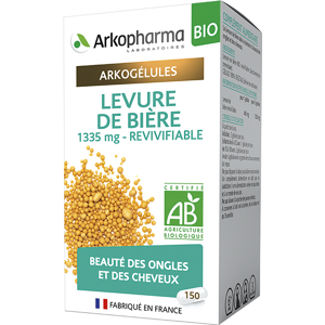 Arkopharma Arkogélules Levure de Bière Bio 150 Gélules - Publicité