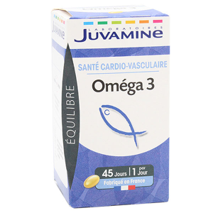 Juvamine Sante Cardio-Vasculaire Omega 3 45 capsules