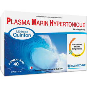 Biotechnie Programme Plasma Marin Hypertonique 40 ampoules