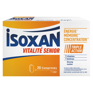 Isoxan Vitalite Senior 20 comprimes