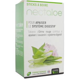 Sante Verte Nectaloe Systeme Digestif 20 sticks