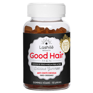 Lashile Beauty Good Hair Men Anti-Chute Cheveux 60 gummies