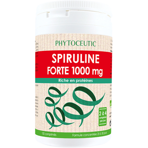 Phytoceutic Spiruline Forte 1000mg 100 comprimes