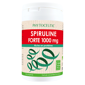 Phytoceutic Spiruline Forte 1000mg 100 comprimés - Publicité
