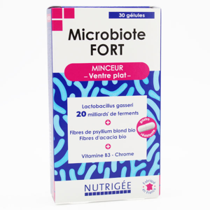 Nutrigée Microbiot Fort Minceur 30 gélules - Publicité
