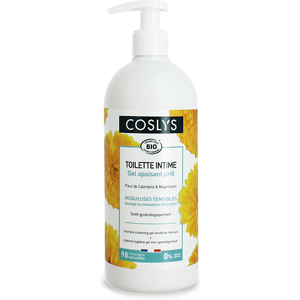 Coslys Toilette Intime Gel Apaisant pH8 Bio 500ml - Publicité