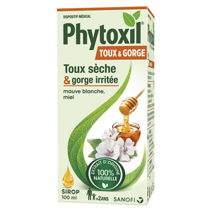Sanofi Aventis Phytoxil Toux et Gorge Sirop 100ml