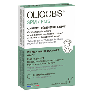 Laboratoire CCD Oligobs SPM/PMS Confort Premenstruel 30 comprimes