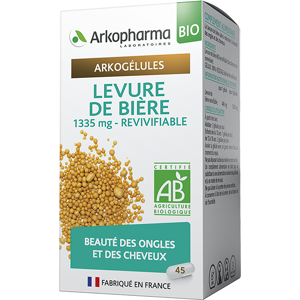 Arkopharma Arkogelules Levure de Biere Bio 45 gelules