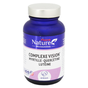 Pharm Nature Micronutrition Complexe Vision 60 gélules - Publicité